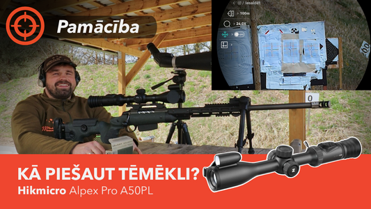 Kā piešaut HIKMICRO Alpex Pro digitālo tēmekli?