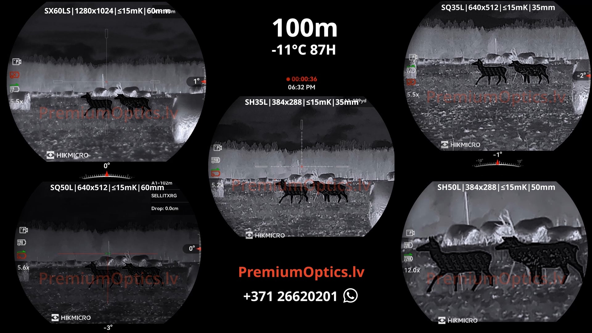 100m 2x -11c