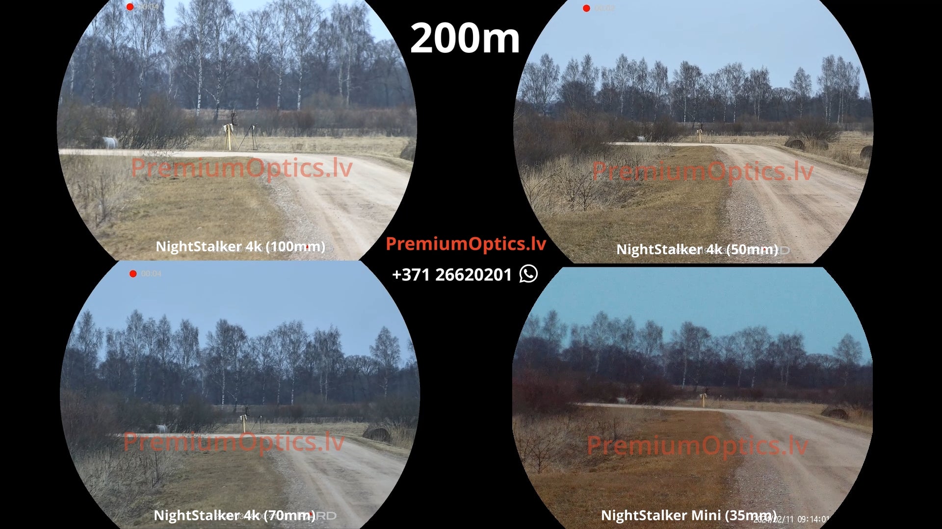 pard night stalker 4k ex digitalais temeklis tests diena 200m 1x palielinajums