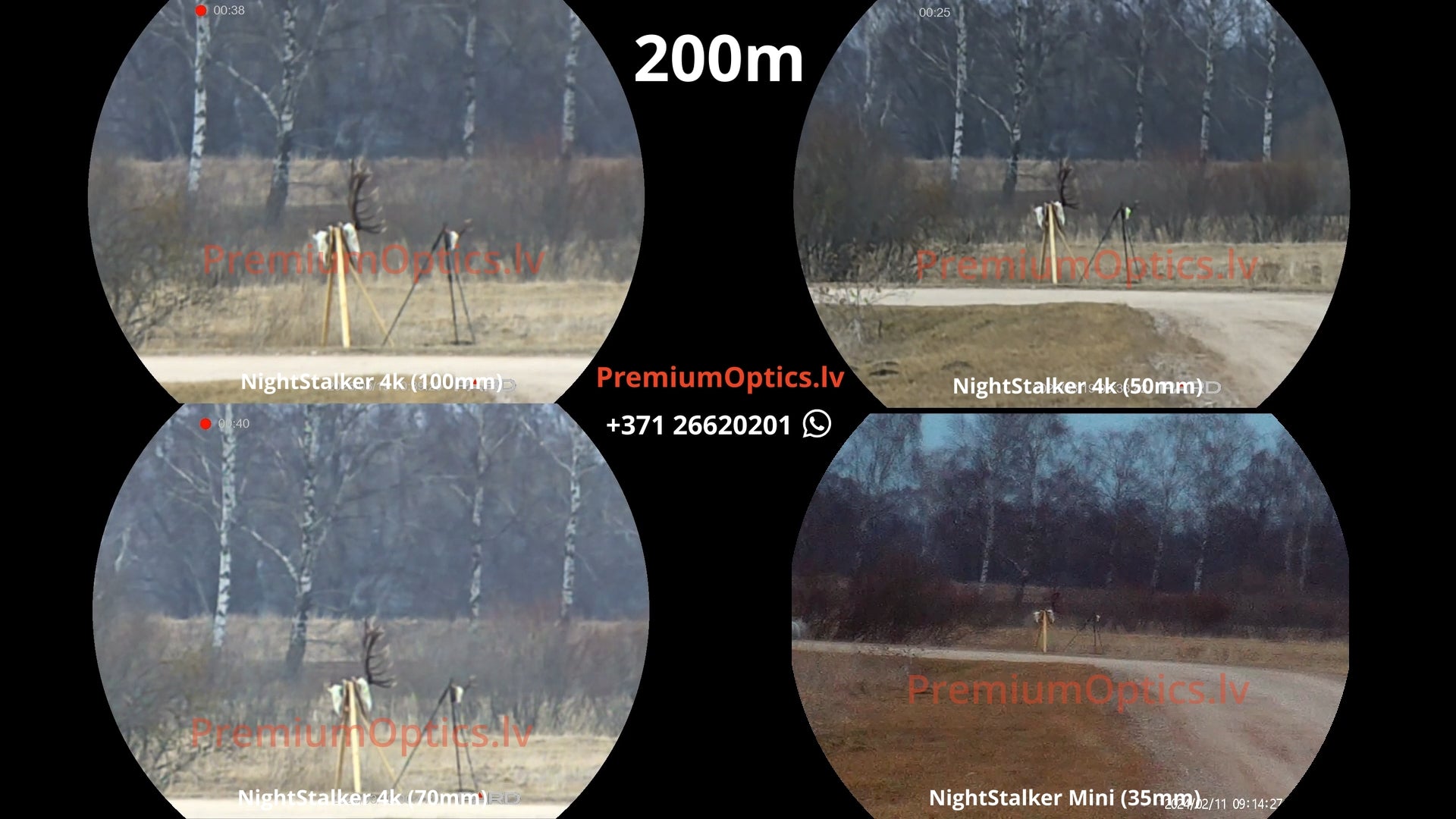 pard night stalker 4k ex digitalais temeklis tests diena 200m 2x palielinajums