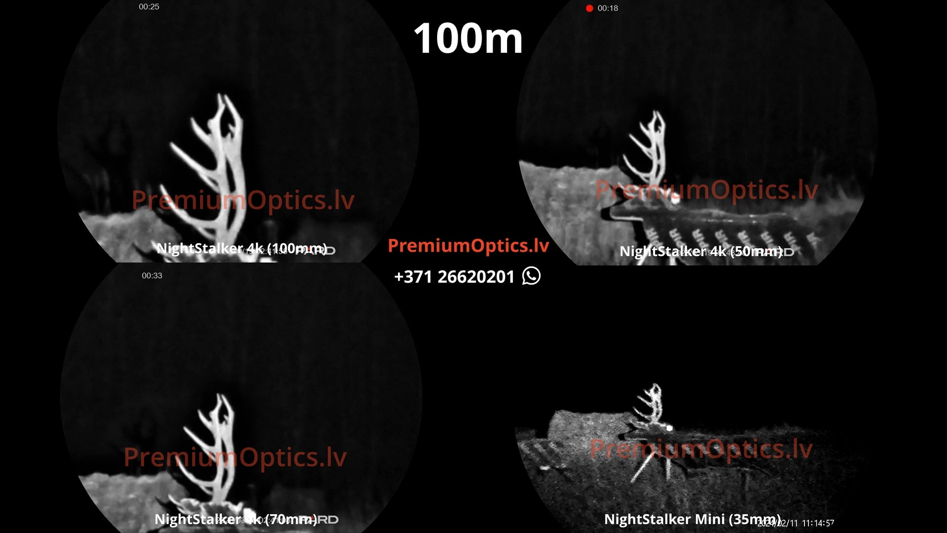 pard night stalker 4k ex digitalais temeklis tests nakts 100m 2x palielinajums
