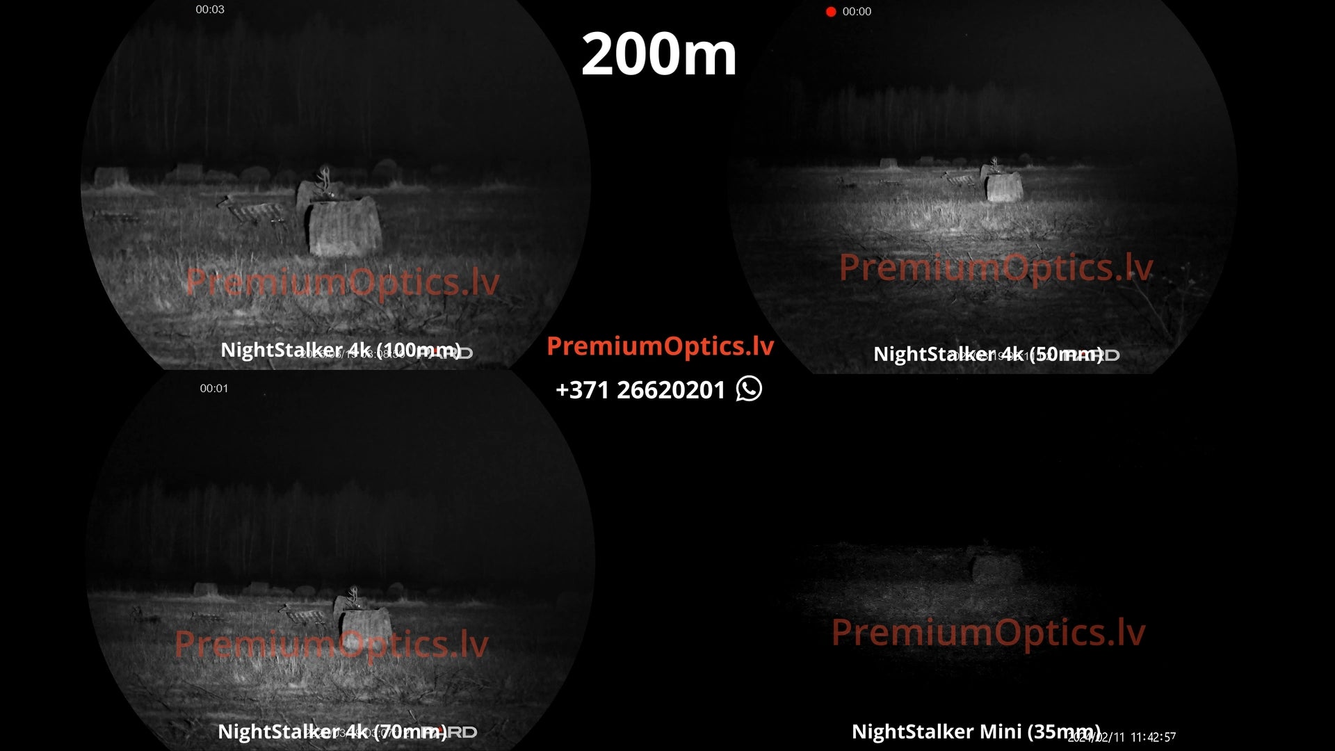 pard night stalker 4k ex digitalais temeklis tests nakts 200m 1x palielinajums