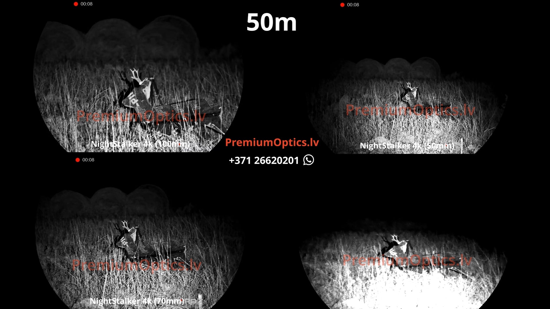 pard night stalker 4k ex digitalais temeklis tests nakts 50m 3x palielinajums